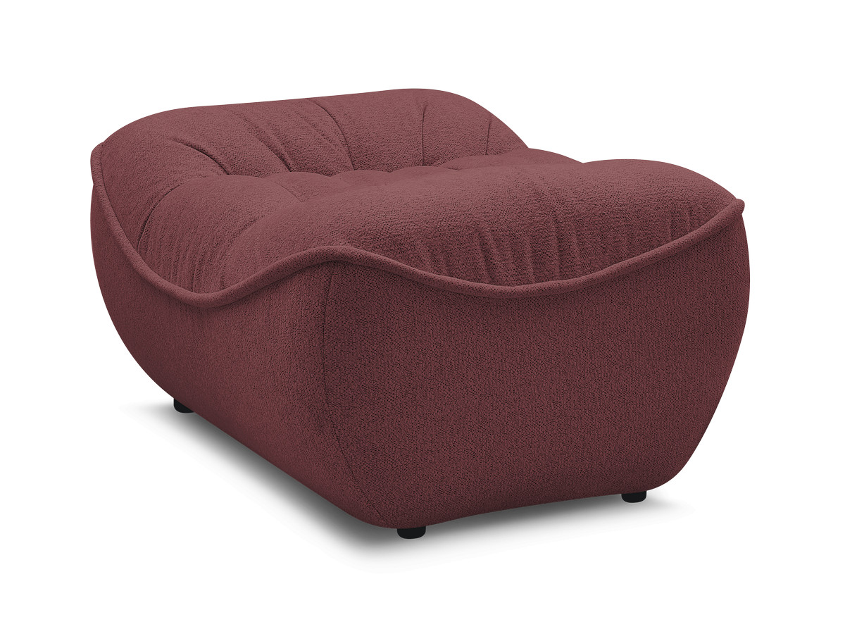 Pouf SERENA tissu chiné