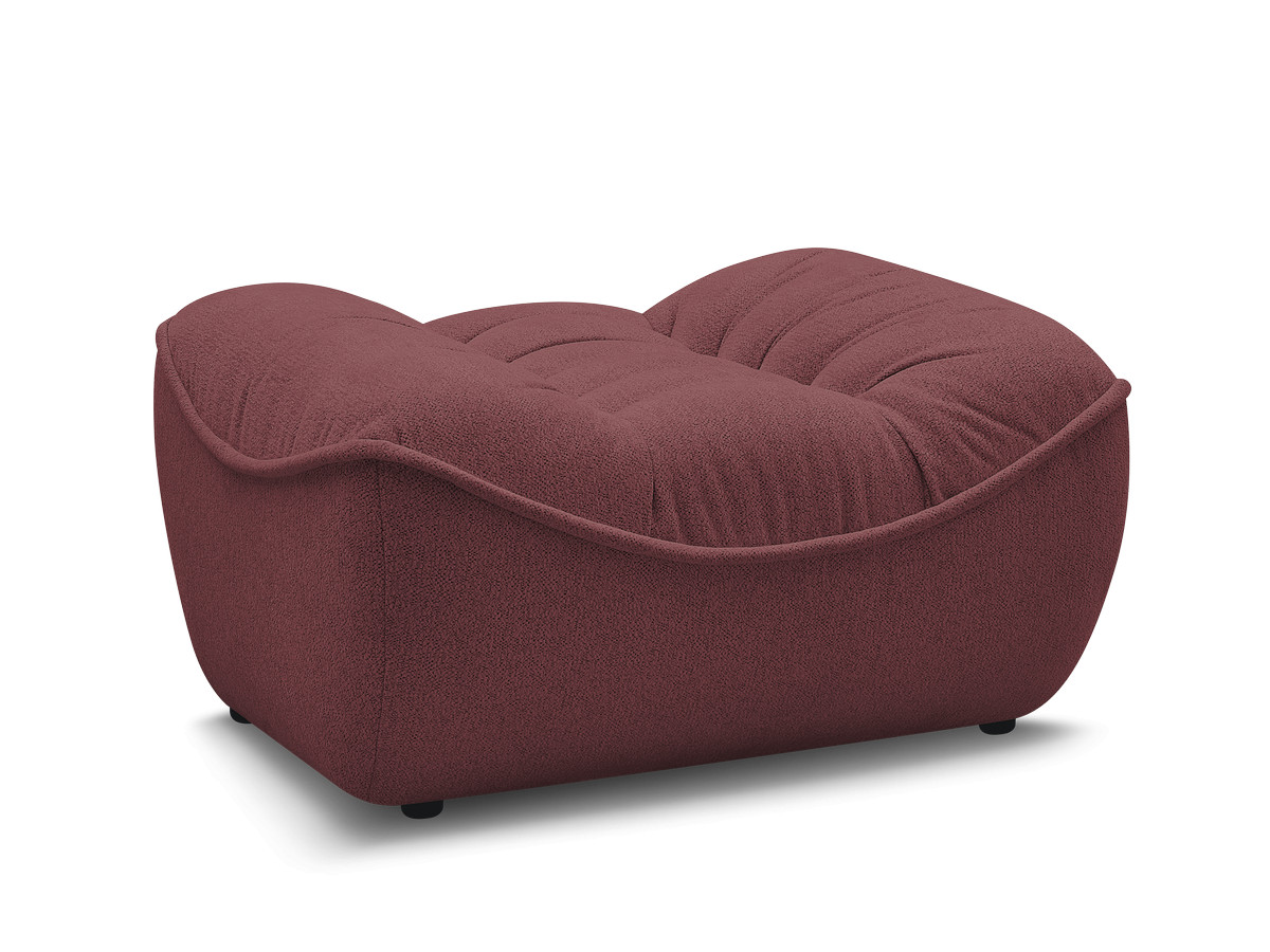 Pouf SERENA tissu chiné