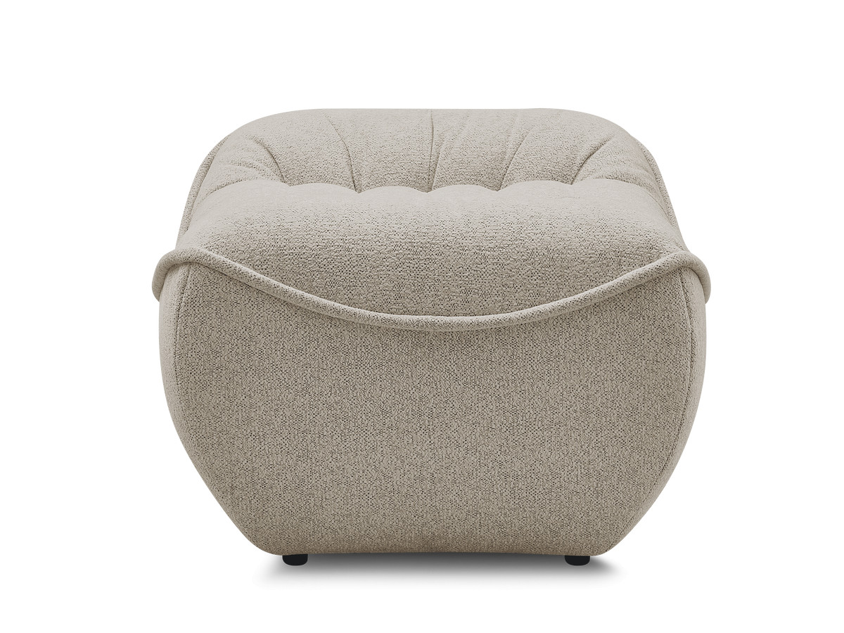 Pouf SERENA tissu chiné