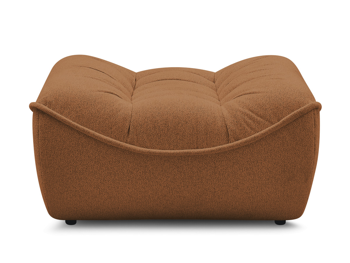 Pouf SERENA tissu chiné