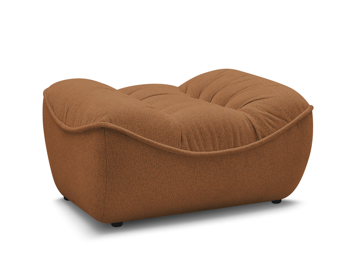 Pouf SERENA tissu chiné