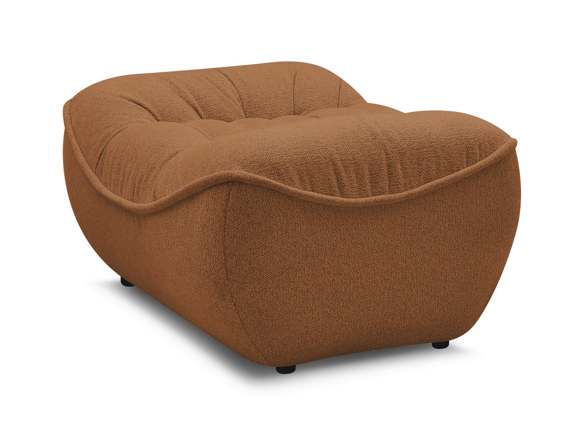 Pouf SERENA tissu chiné
