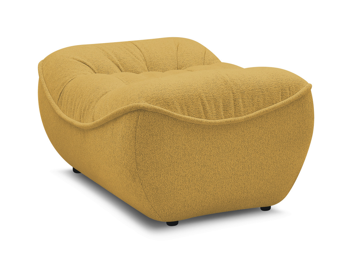 Pouf SERENA tissu chiné