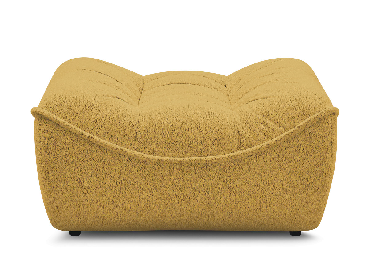 Pouf SERENA tissu chiné