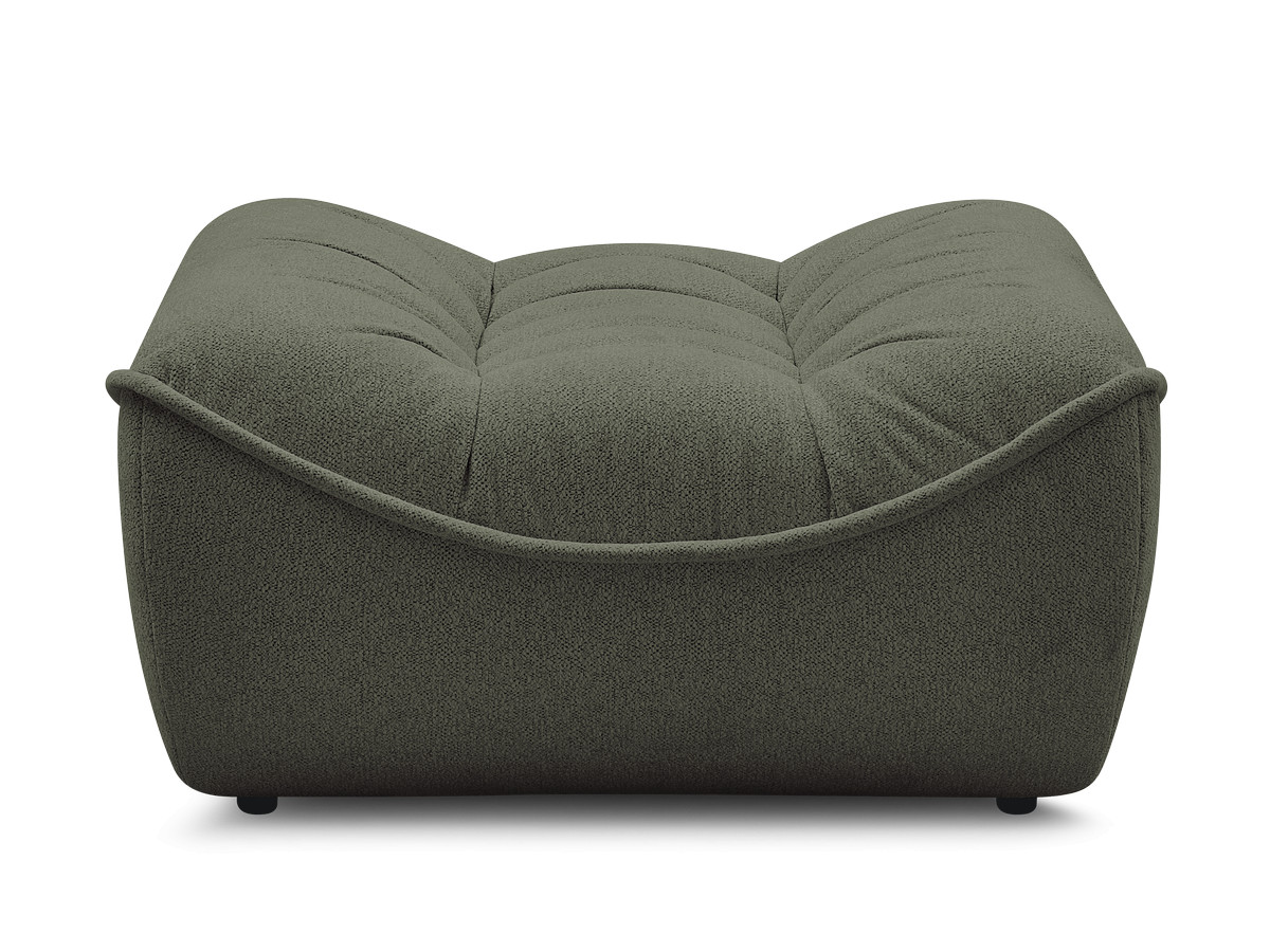 Pouf SERENA tissu chiné