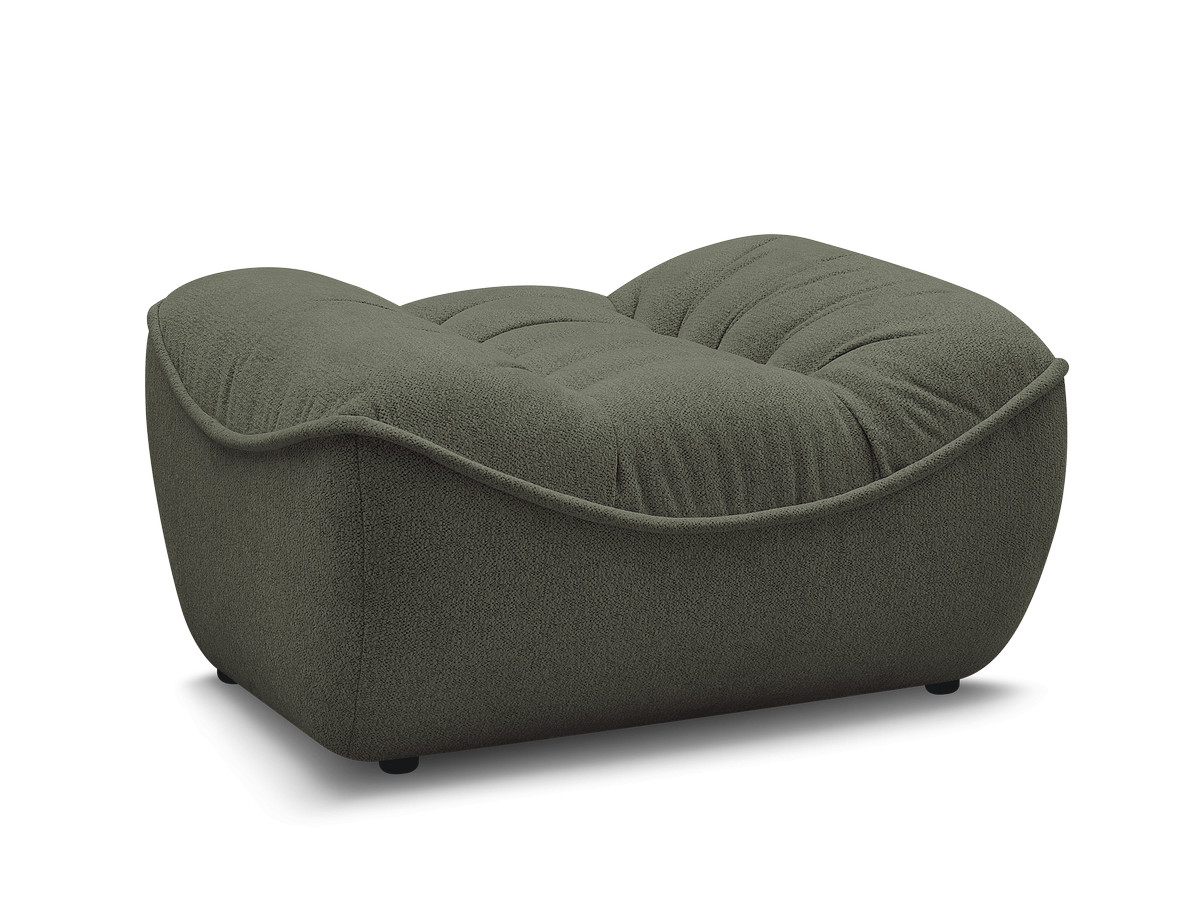 Pouf SERENA tissu chiné