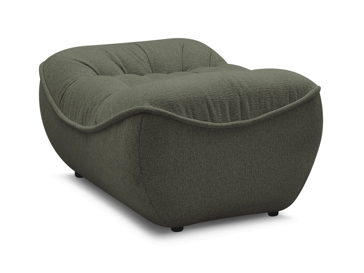 Pouf SERENA tissu chiné