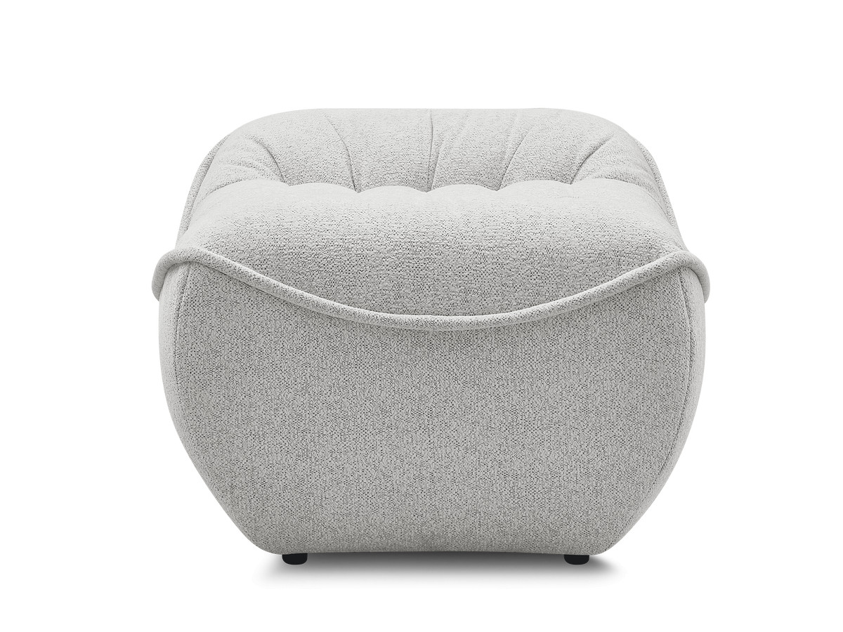 Pouf SERENA tissu chiné