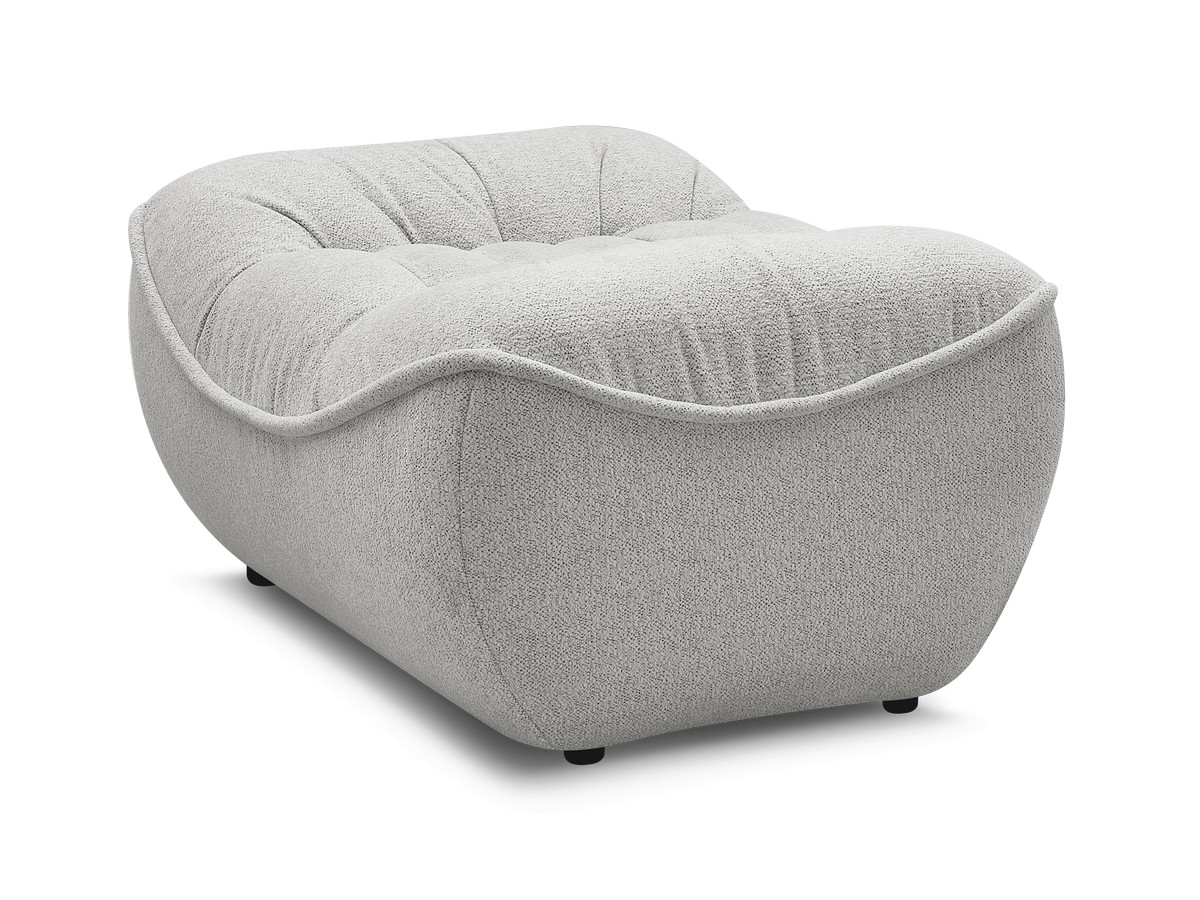 Pouf SERENA tissu chiné