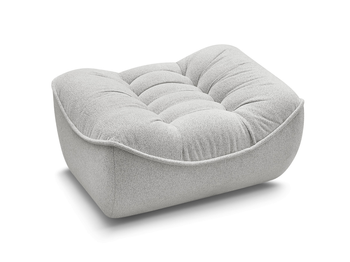 Pouf SERENA tissu chiné