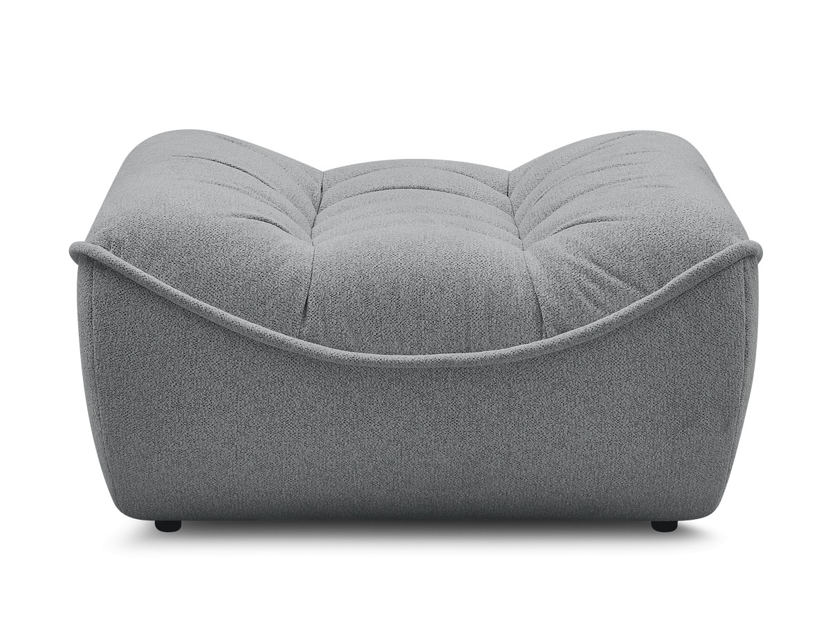 Pouf SERENA tissu chiné