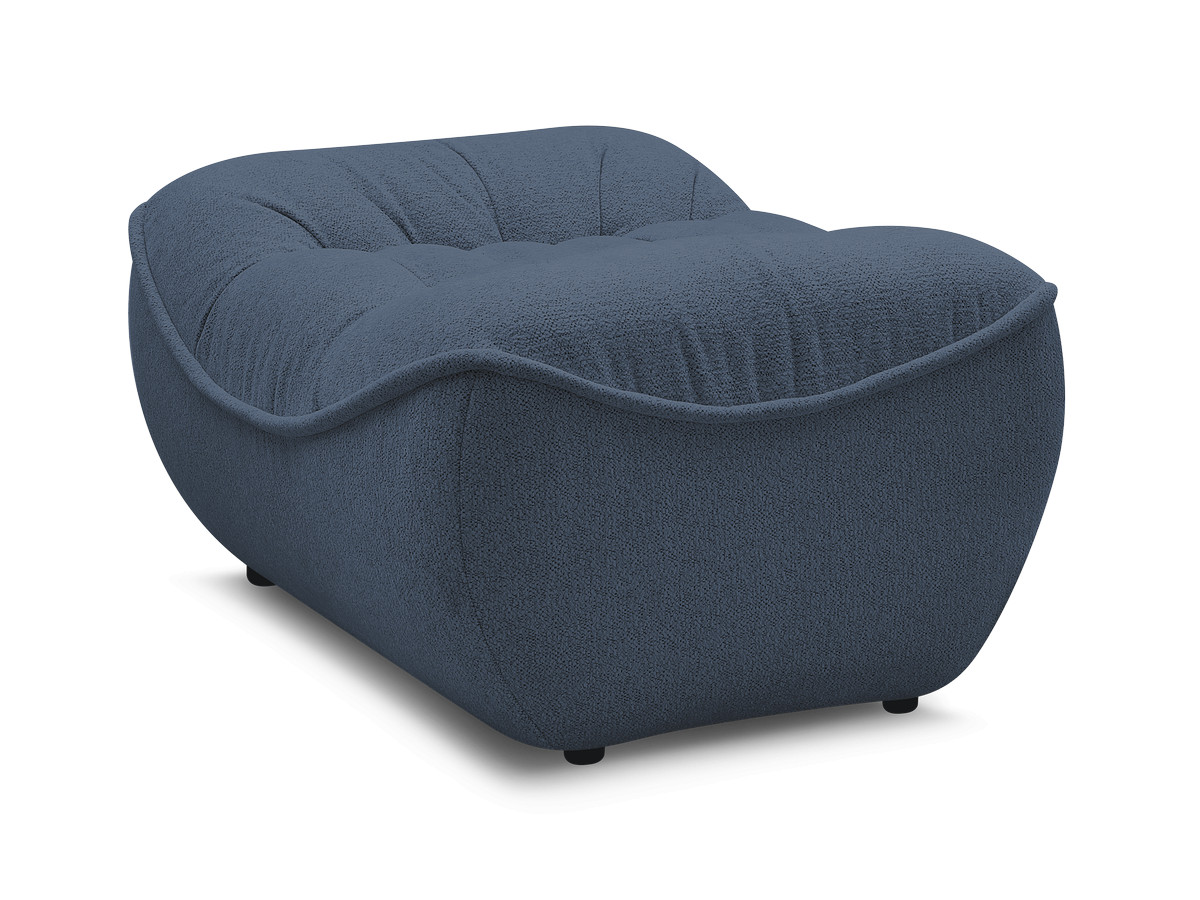 Pouf SERENA tissu chiné