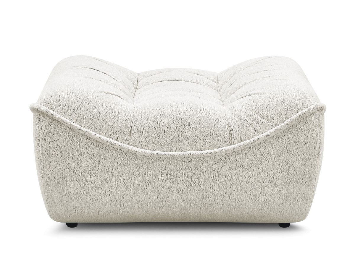 Pouf SERENA tissu chiné