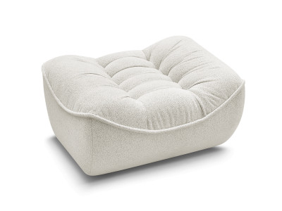 Pouf SERENA tissu chiné