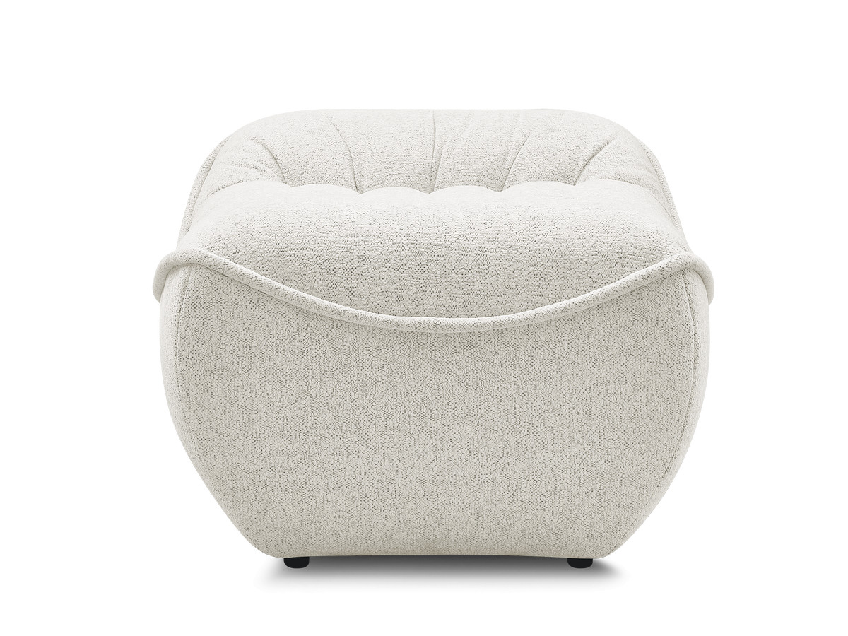 Pouf SERENA tissu chiné