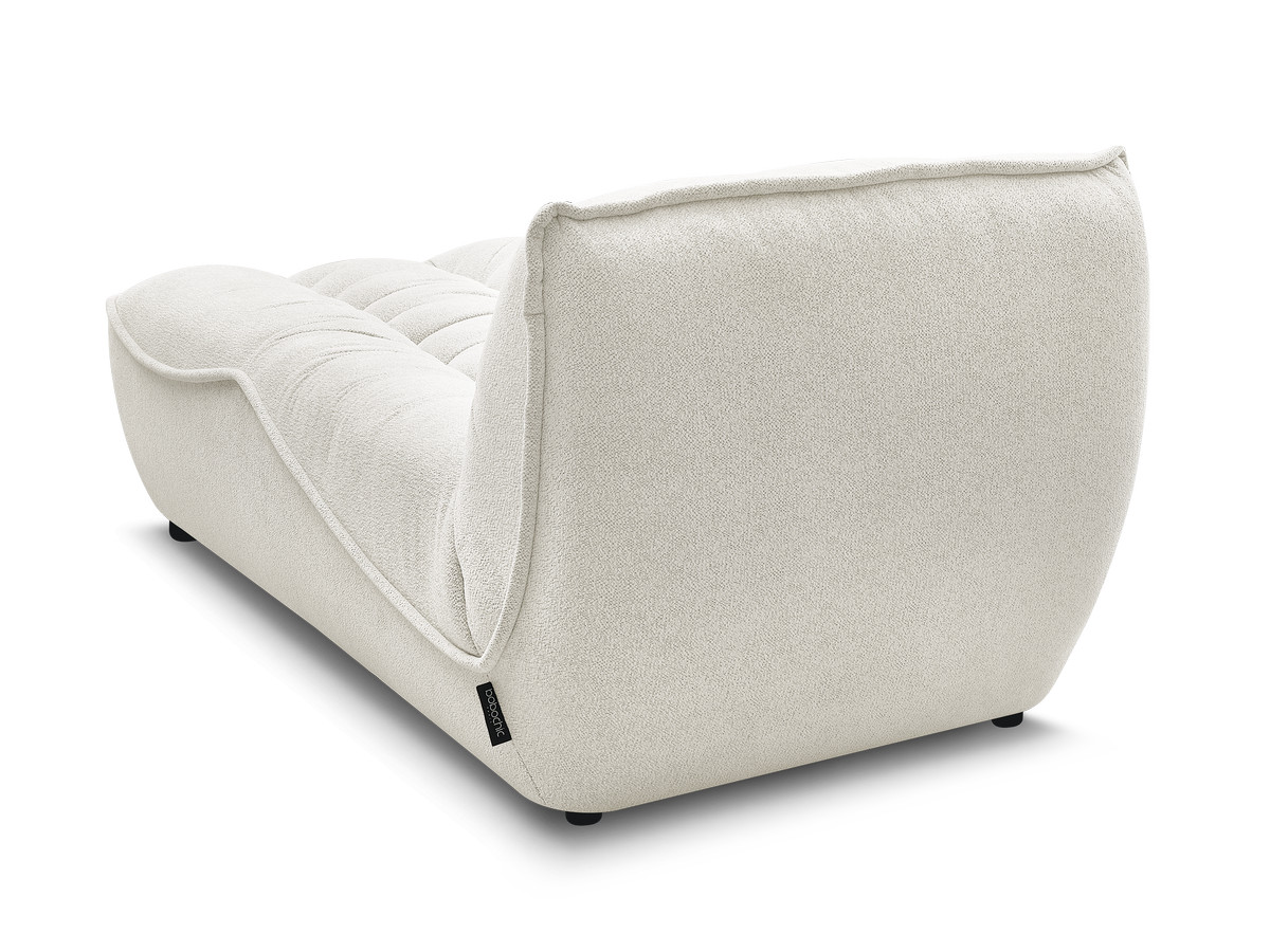 Chaise longue voor de modulaire bank SERENA, gemęleerde stof