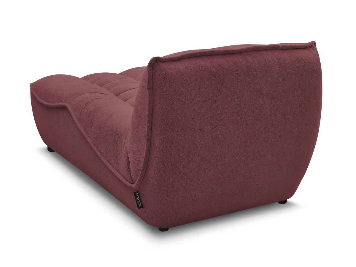 Chaise longue voor de modulaire bank SERENA, gemęleerde stof