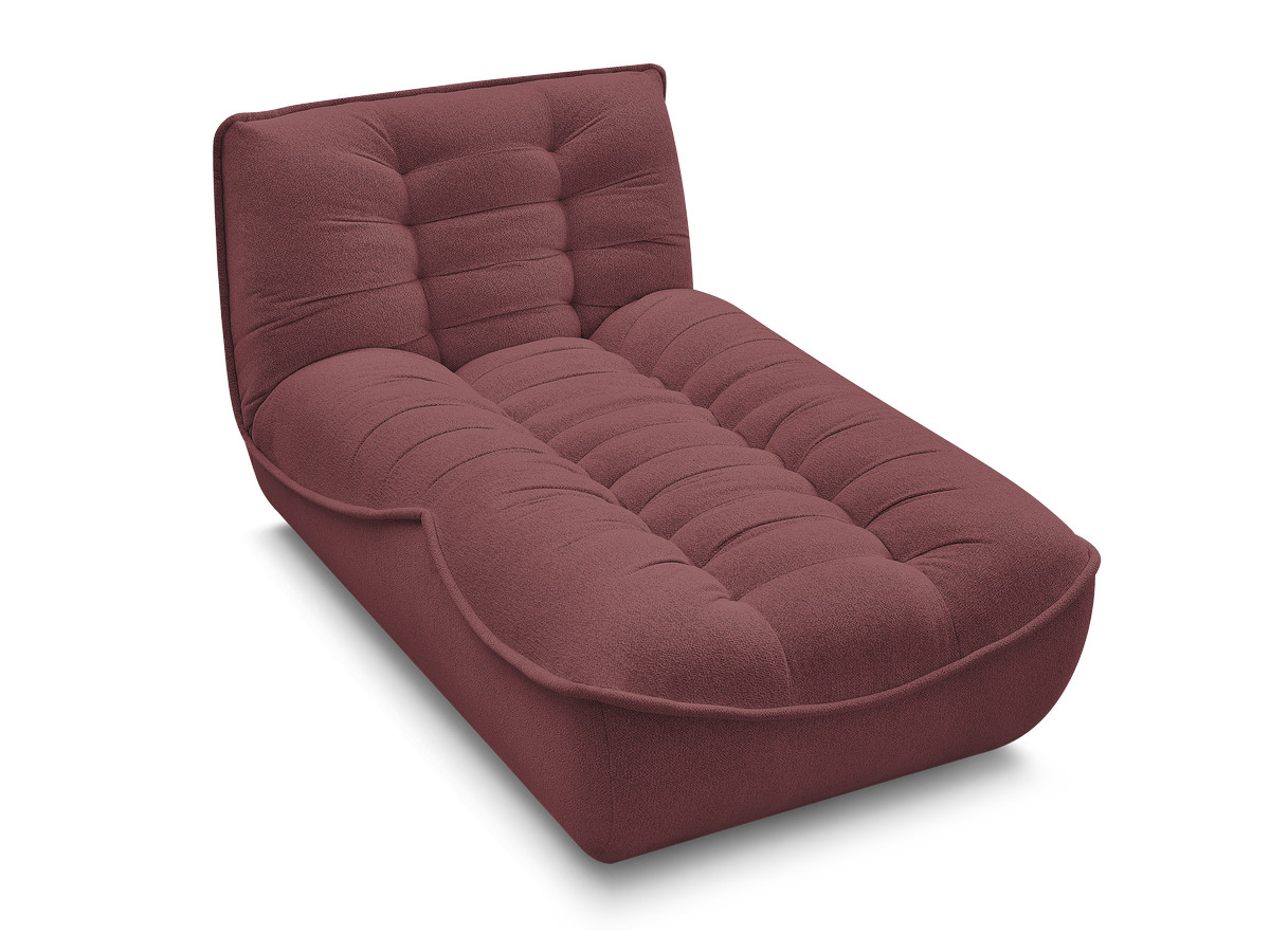 Méridienne pour canapé modulable SERENA tissu chiné