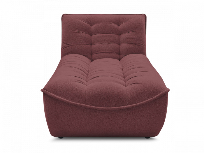 Méridienne pour canapé modulable SERENA tissu chiné