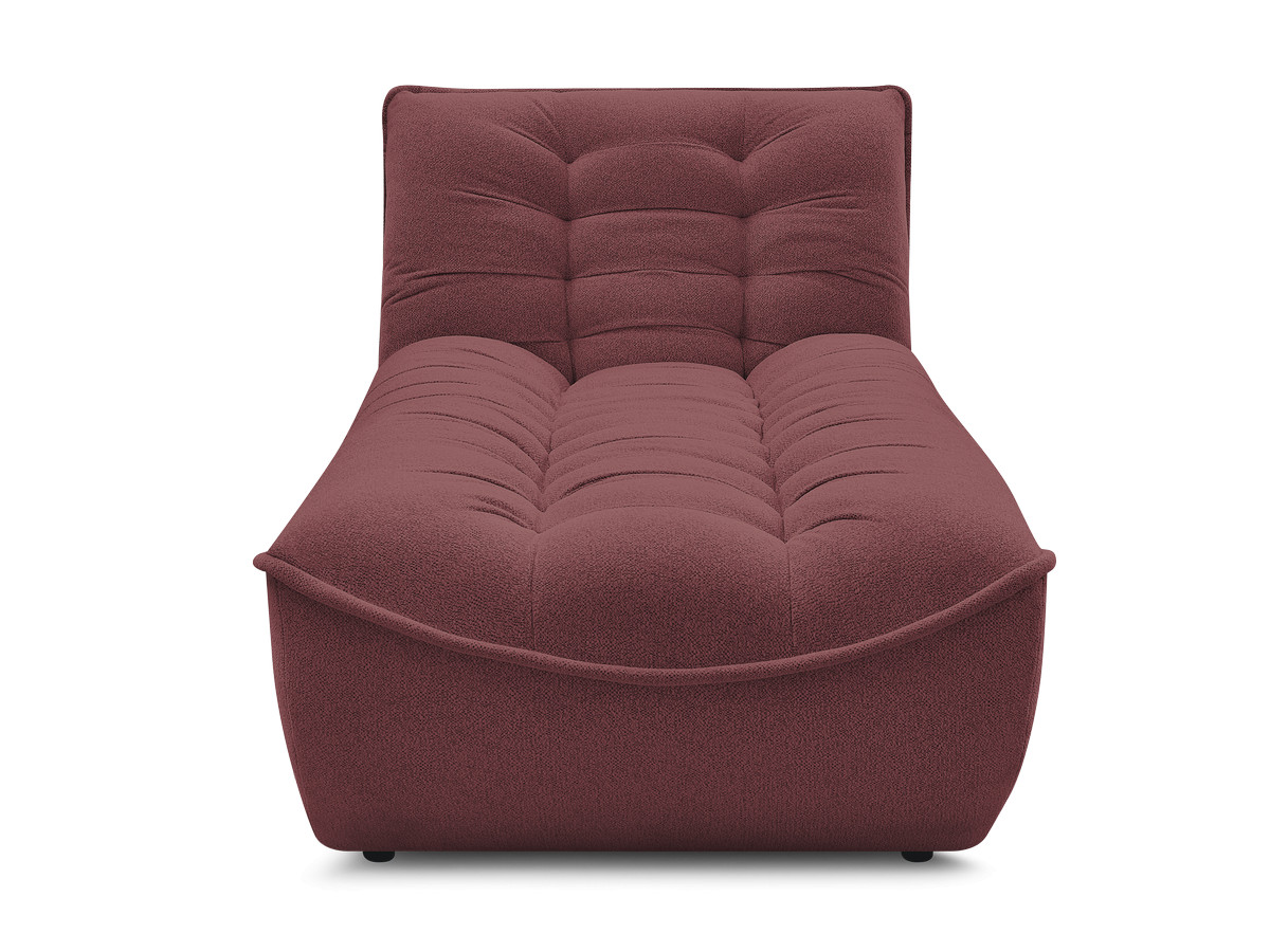 Méridienne pour canapé modulable SERENA tissu chiné