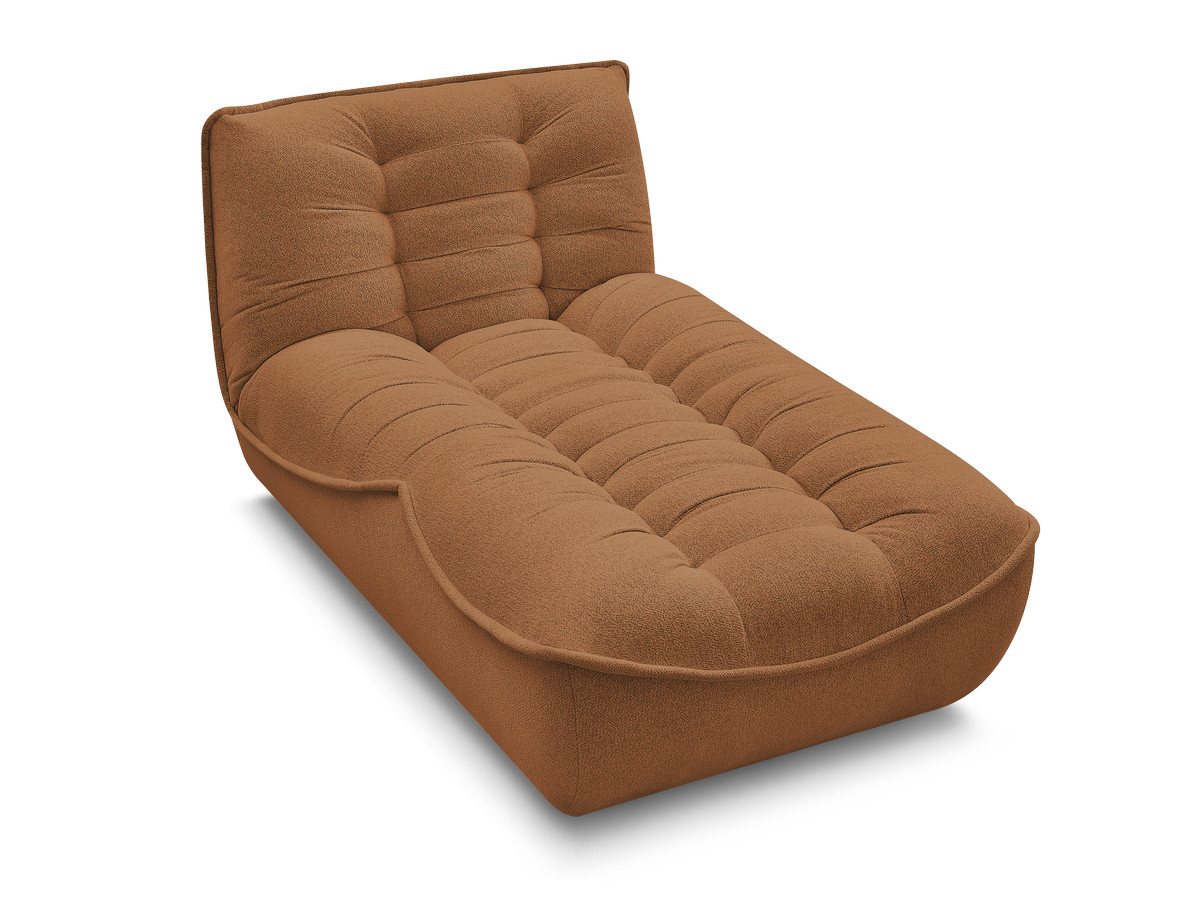 Méridienne pour canapé modulable SERENA tissu chiné