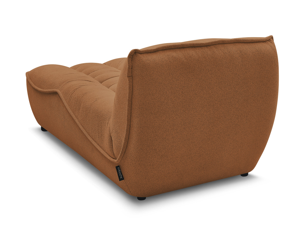 Chaise longue voor de modulaire bank SERENA, gemęleerde stof