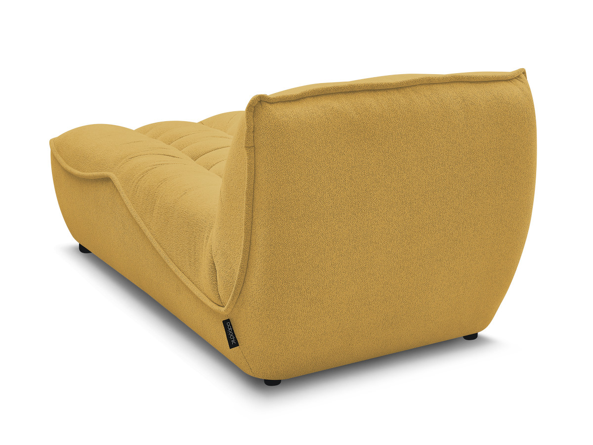 Chaise longue voor de modulaire bank SERENA, gemęleerde stof