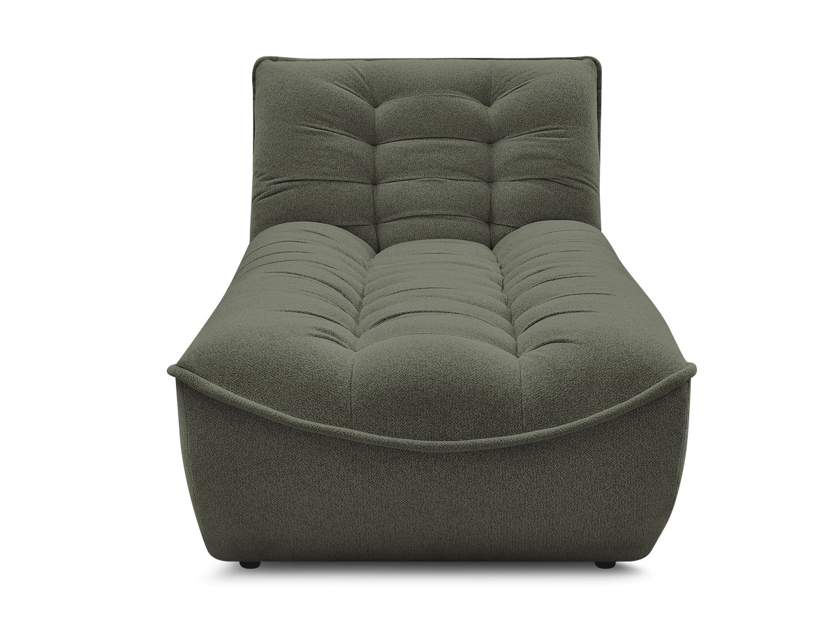 Méridienne pour canapé modulable SERENA tissu chiné