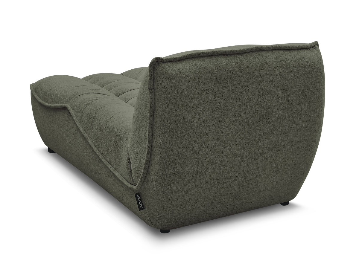 Chaise longue voor de modulaire bank SERENA, gemęleerde stof