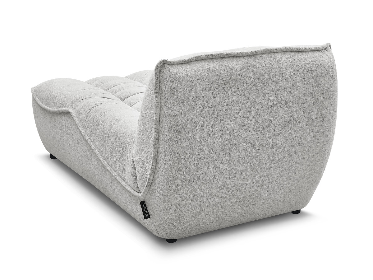 Chaise longue voor de modulaire bank SERENA, gemęleerde stof