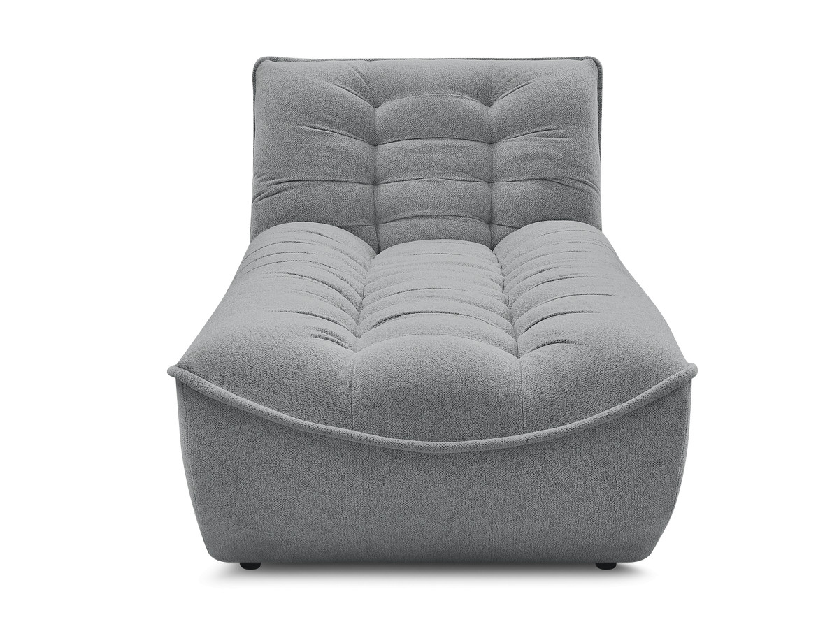 Méridienne pour canapé modulable SERENA tissu chiné