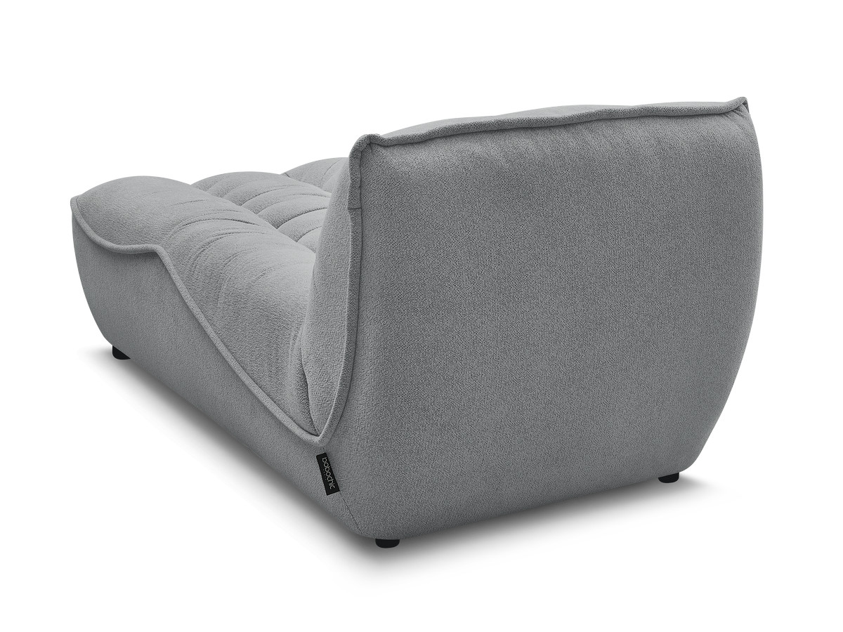 Chaise longue voor de modulaire bank SERENA, gemęleerde stof