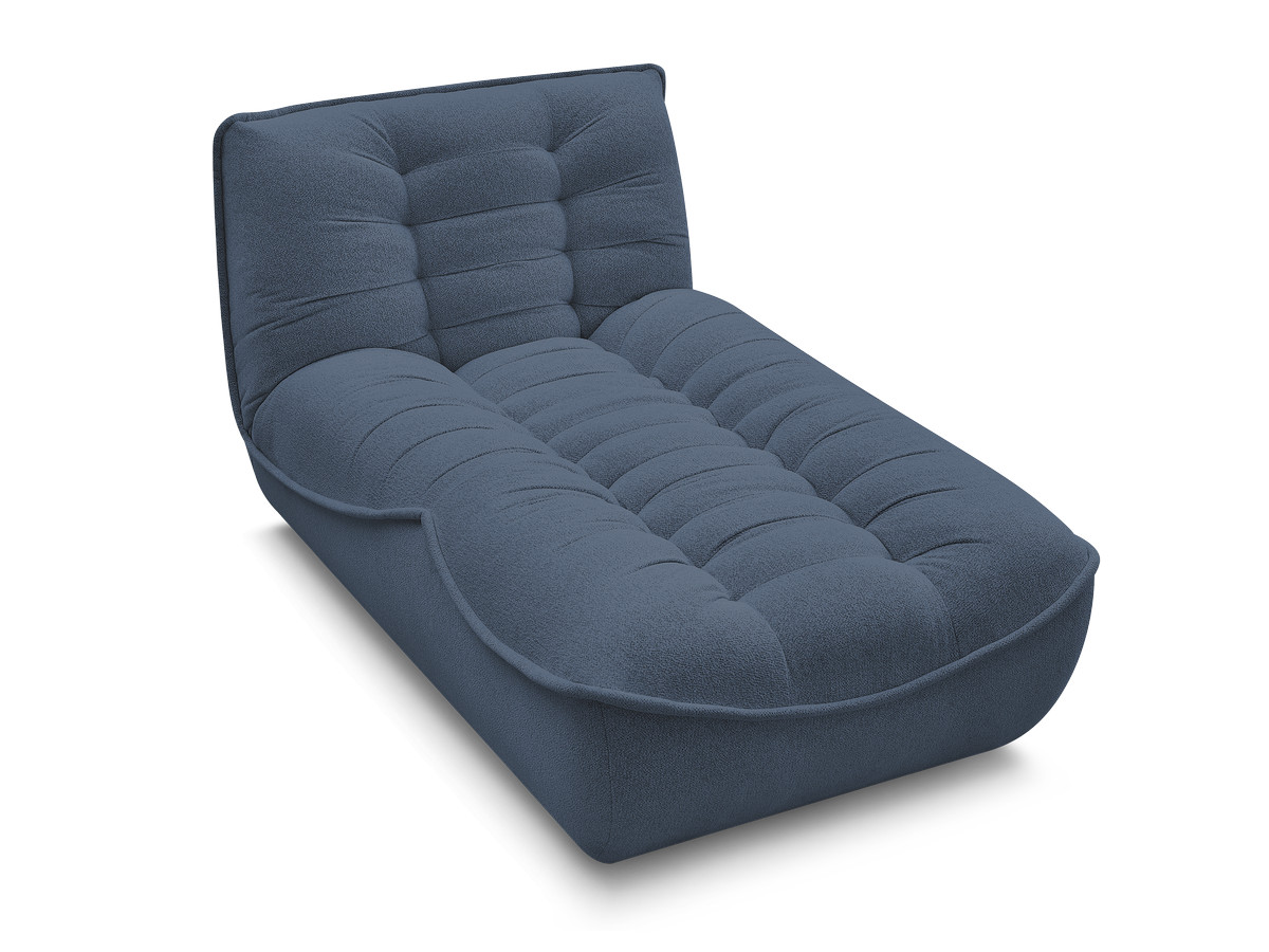 Méridienne pour canapé modulable SERENA tissu chiné