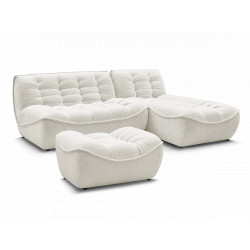 Angle fixe + pouf