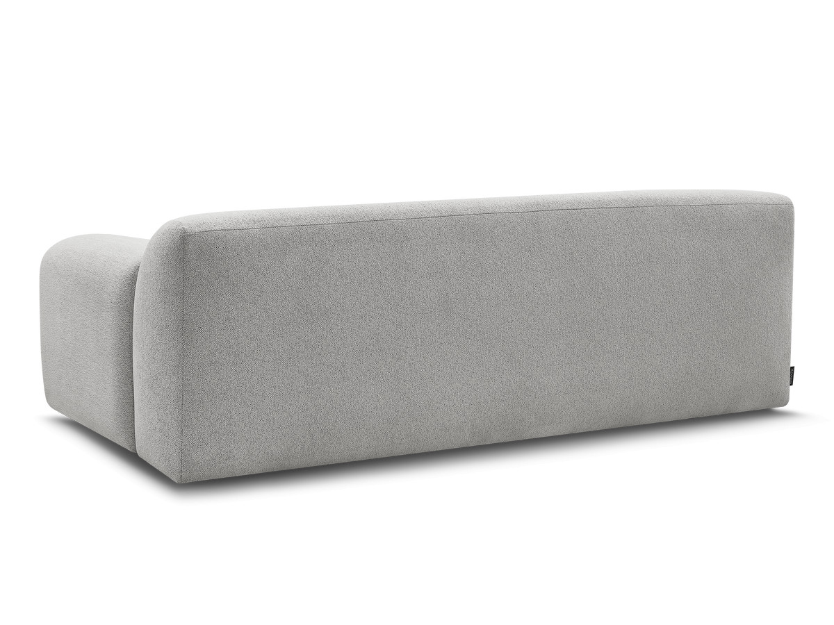 Canapé droit fixe 3 places MELISSE tissu chiné