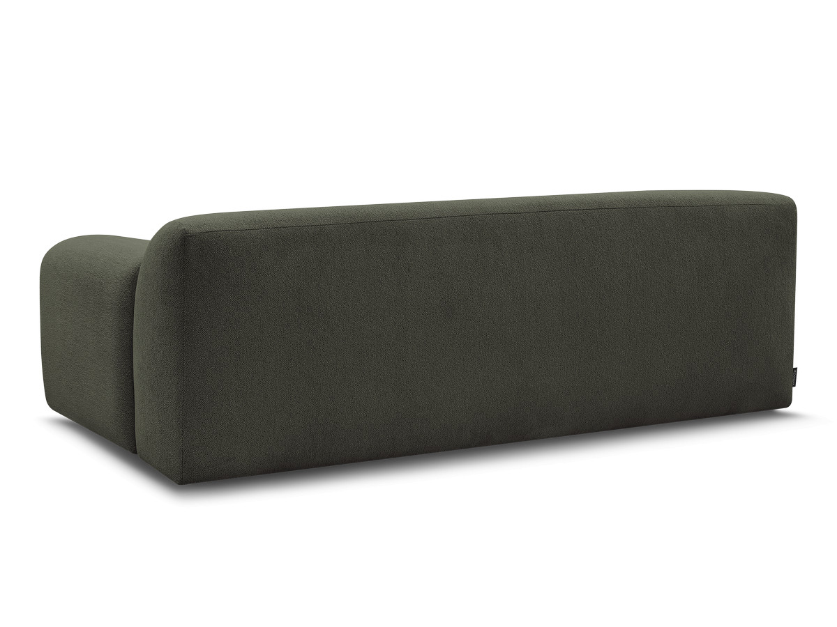 Canapé droit 3 places MELISSE chiné vert — vue 6