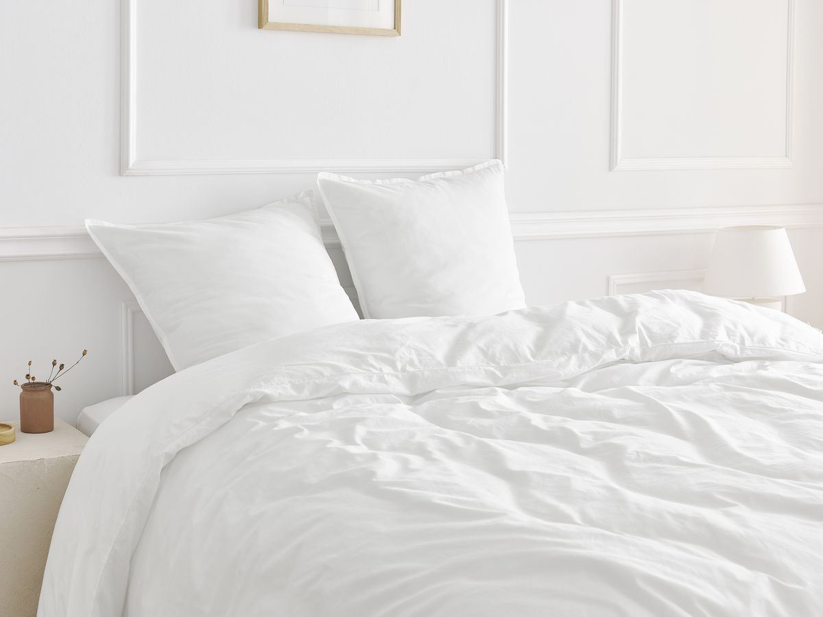 NEMESIS beddengoedset van gewassen satijn