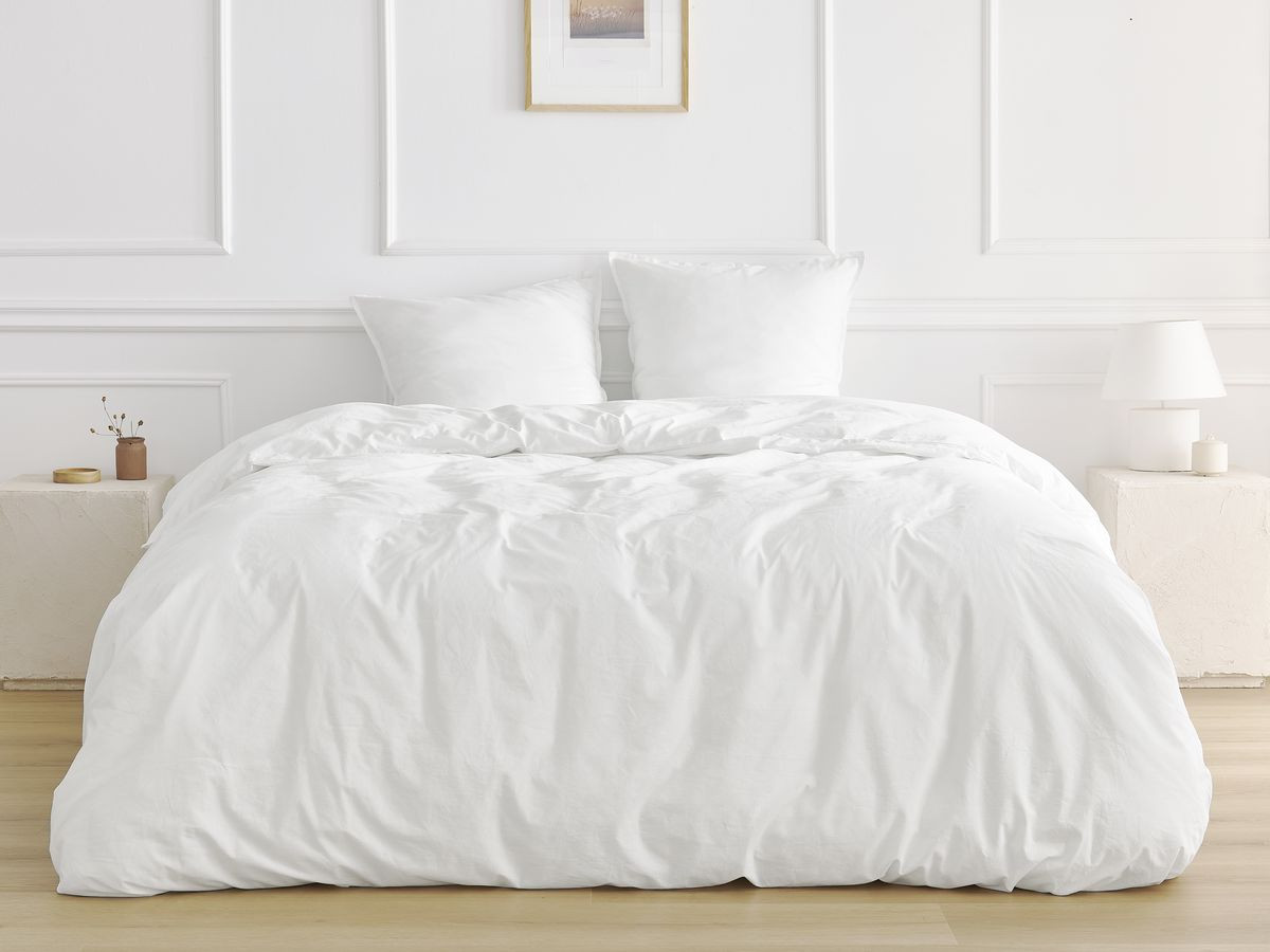 NEMESIS beddengoedset van gewassen satijn