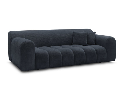Canapé droit fixe 3 places MELISSE tissu texturé