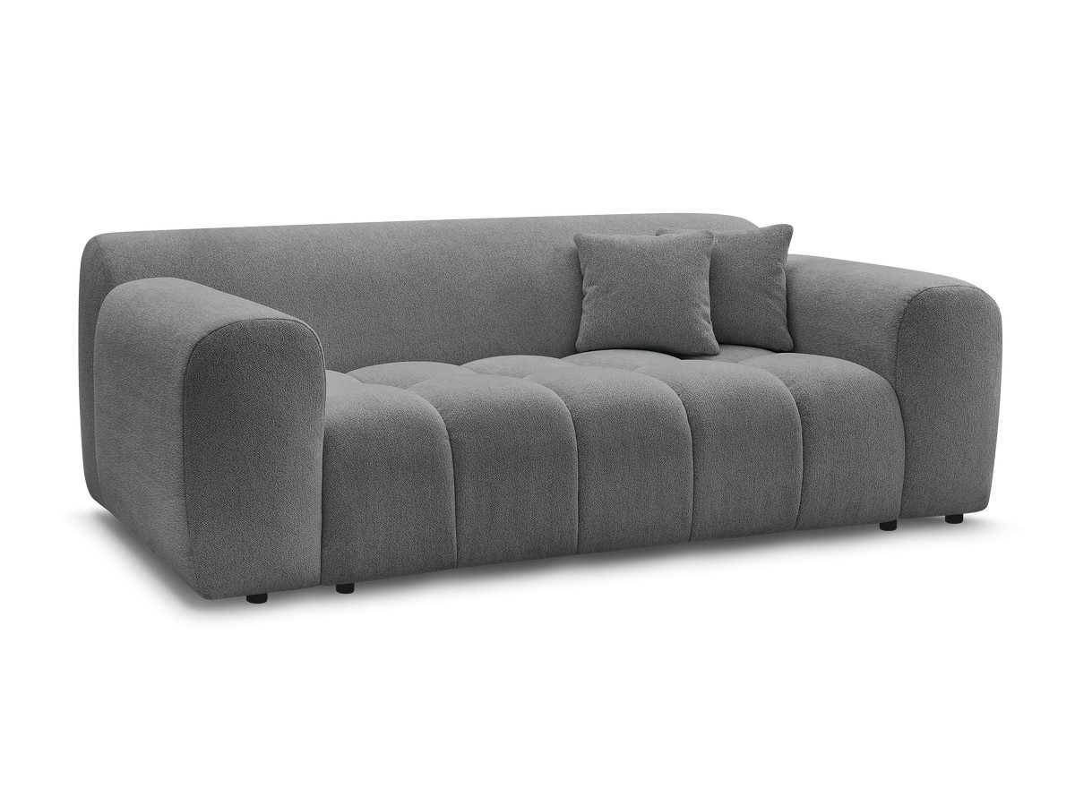 Canapé droit fixe 3 places MELISSE tissu chiné