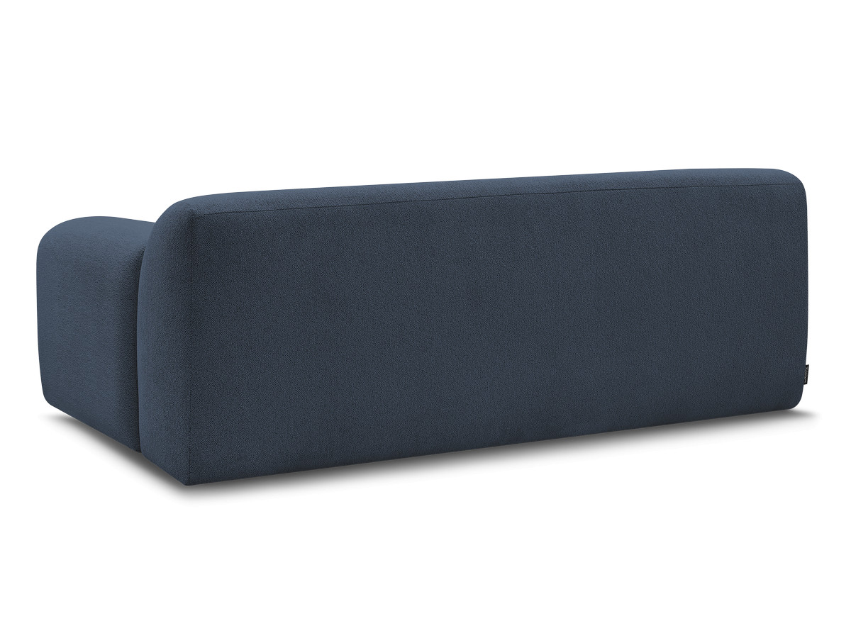 Canapé droit 2 places MELISSE chiné bleu — vue 6