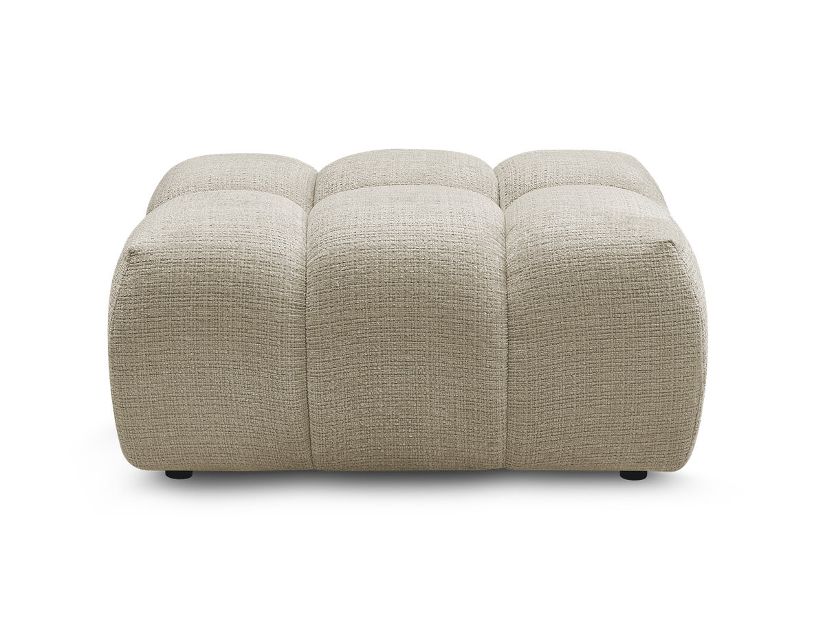 Pouf MELISSE texturé beige — vue 4