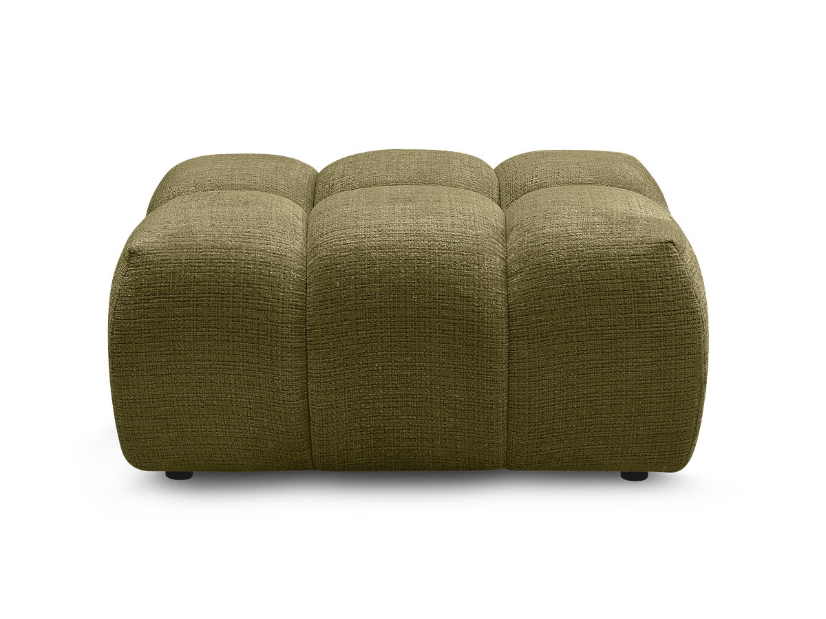 Pouf MELISSE texturé vert — vue 4