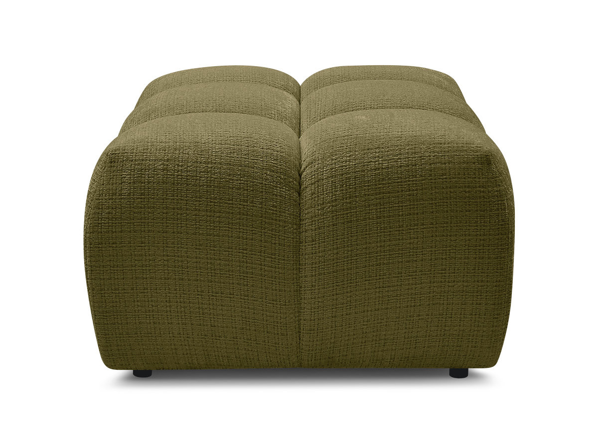 Pouf MELISSE texturé vert — vue 6
