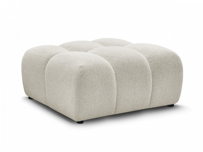 Pouf MELISSE tissu chiné