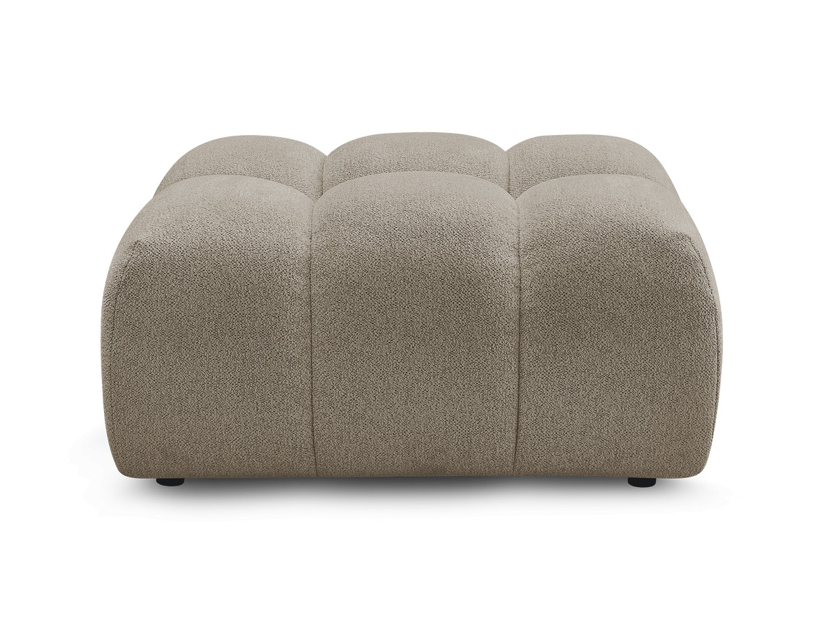 Pouf MELISSE chiné taupe — vue 4