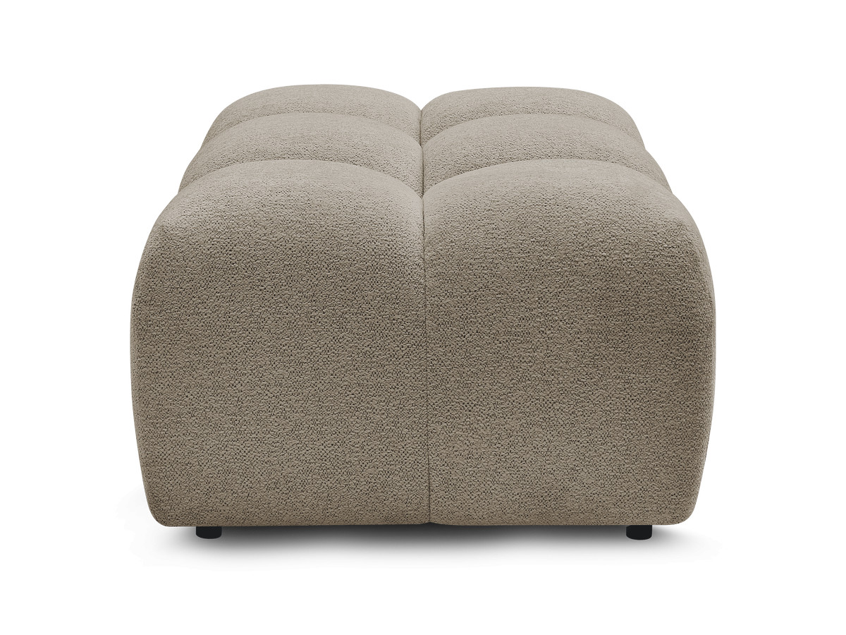 Pouf MELISSE chiné taupe — vue 6