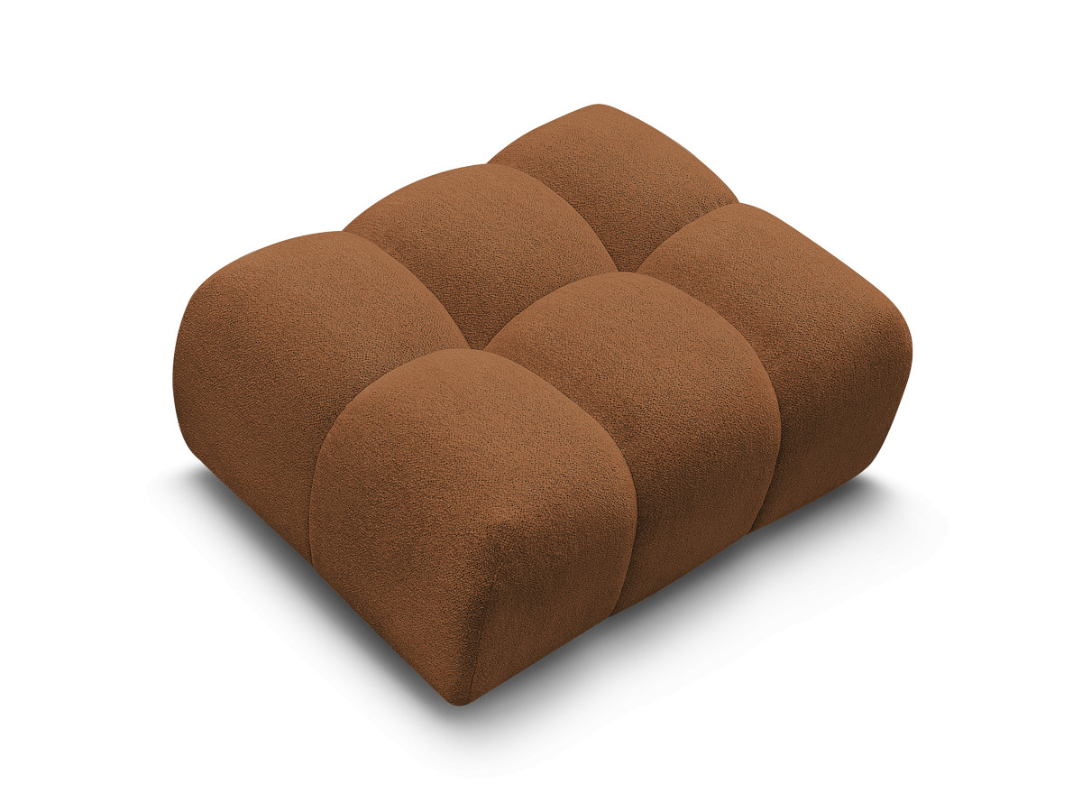 MELISSE poef in gemêleerde stof