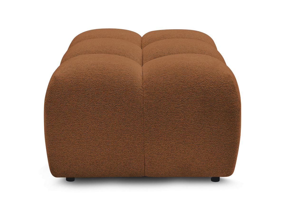 Pouf MELISSE chiné orange — vue 6