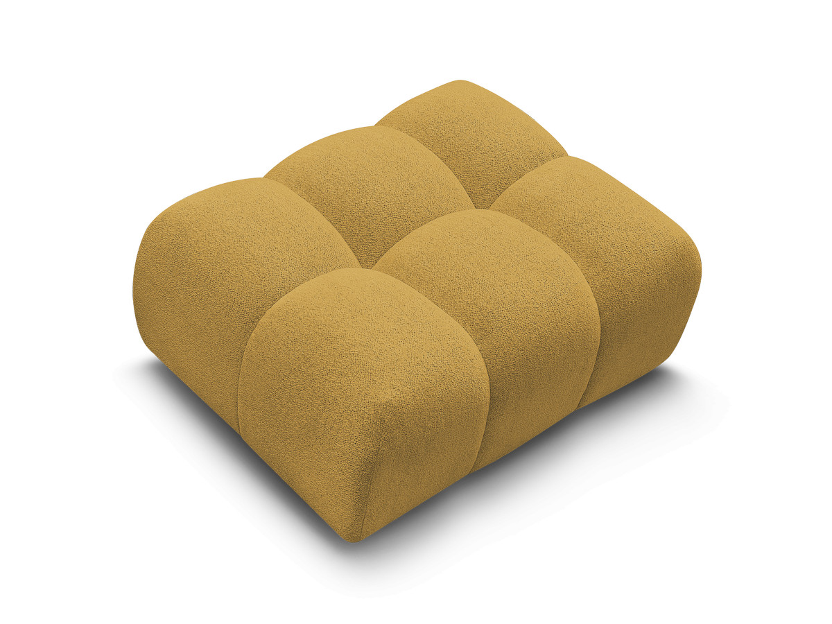 Pouf MELISSE chiné jaune — vue 5